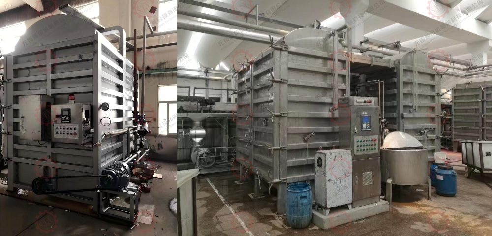 Control panel and pump system of cabinet type hank yarn dyeing machine