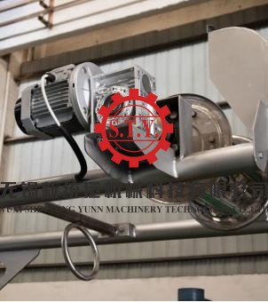 fabric lifting system of fabric dyeing machine