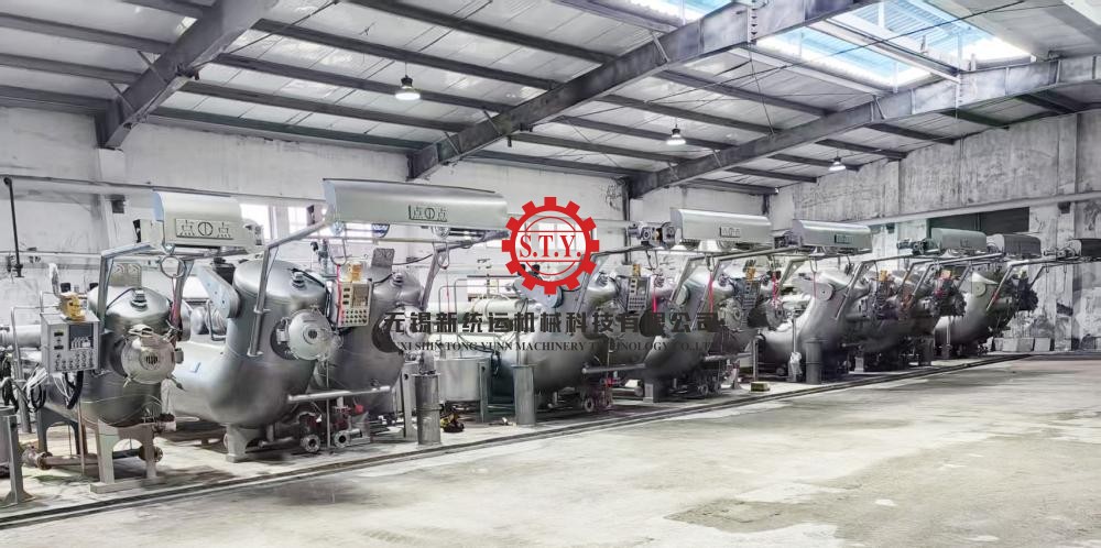 high temperature fabric deing machine