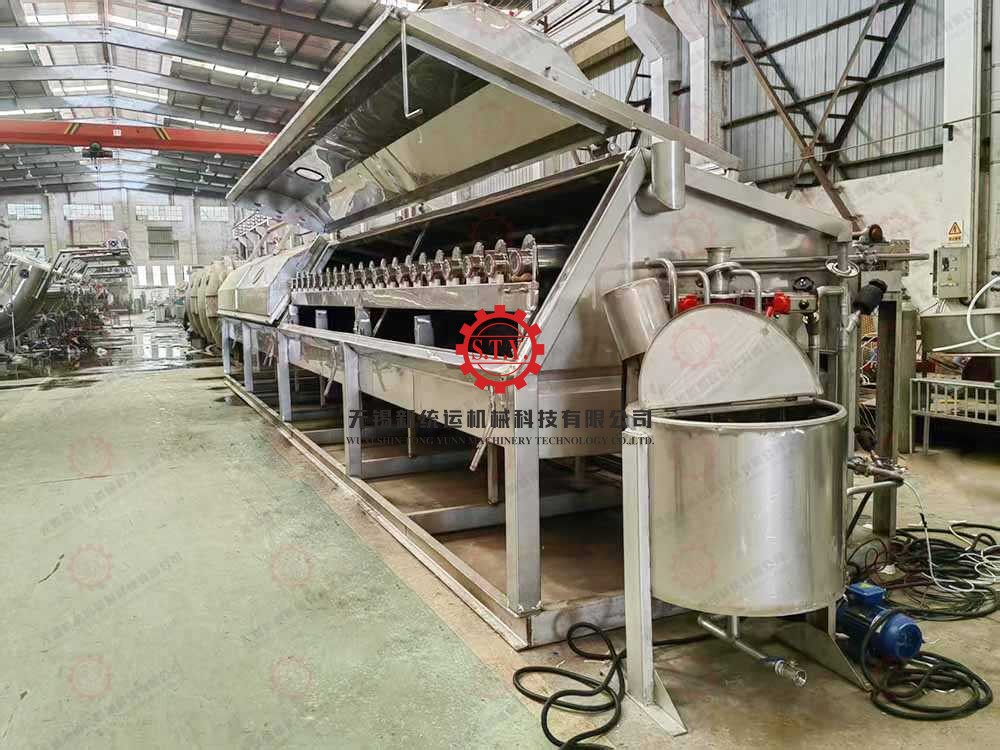 600KG normal temperature hank yarn dyeing machine in factory