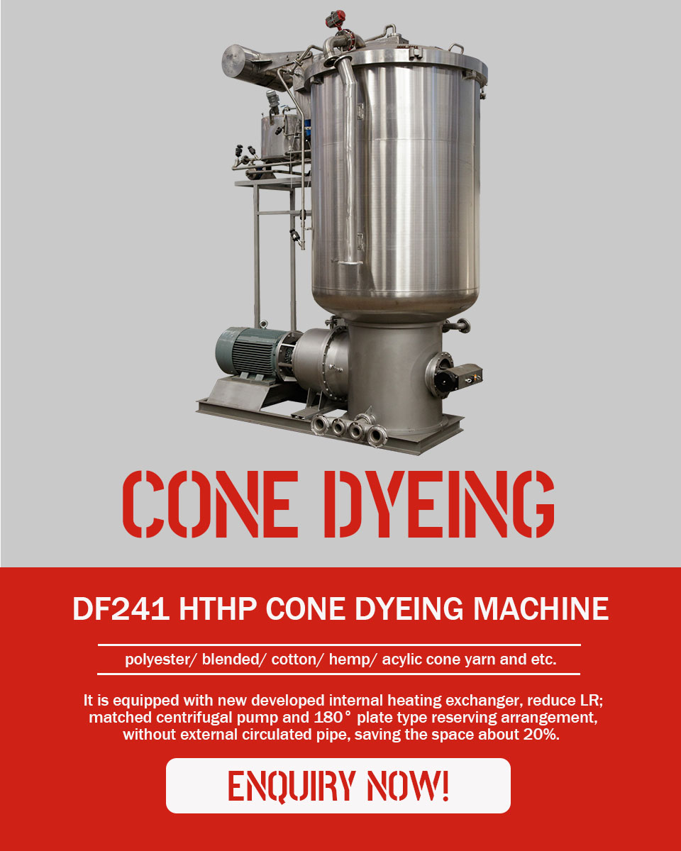 cone dyeing machine
