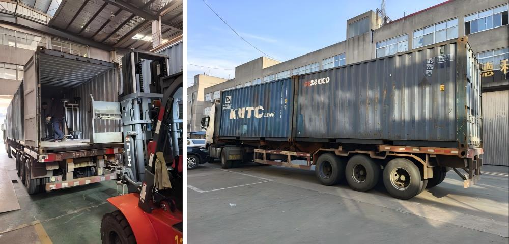 loading hank dyeing machine