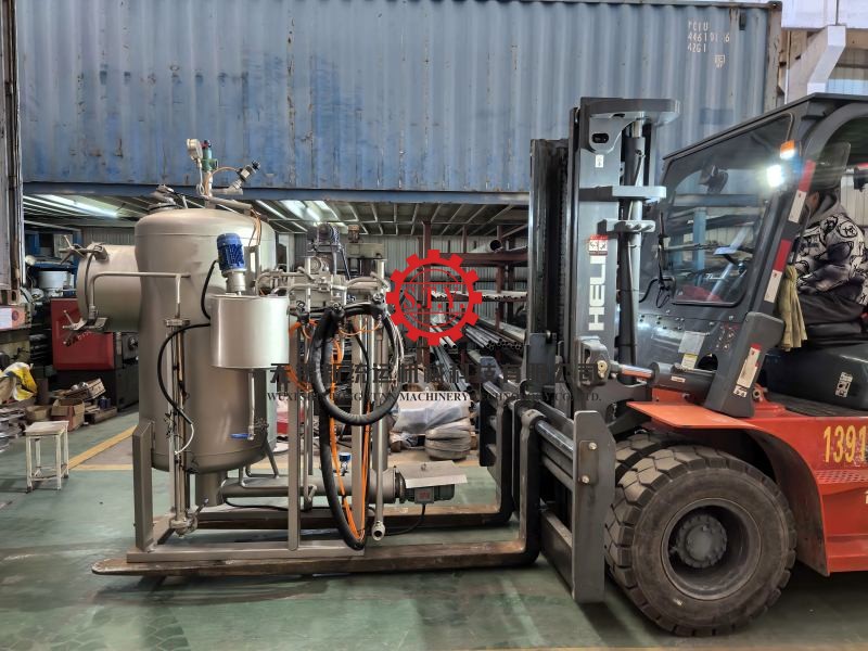 Repeat order: Export two sets high-temperature hank dyeing machine to Bangladesh