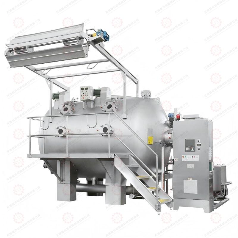 internal lifting wheel dyeing machine