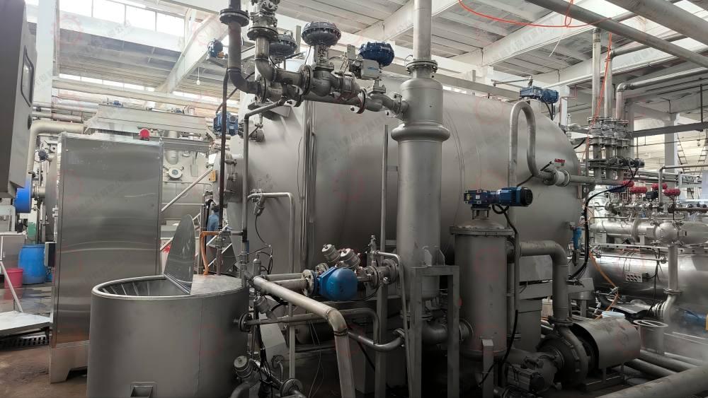 low tension fabric dyeing machine