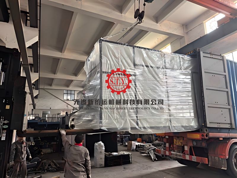 Custom Dual-System Cone Yarn Dryer and Hydro Extractor Shipped to Pakistan