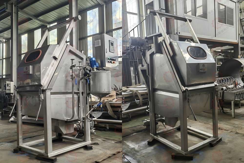 SH-2-65 semi-auto small capacity hank dyeing machine front view