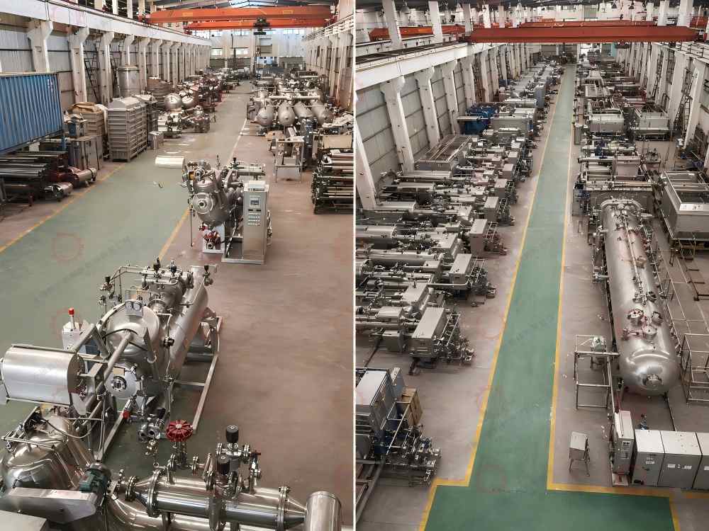 Dyeing machine selection for yarn and fabric production