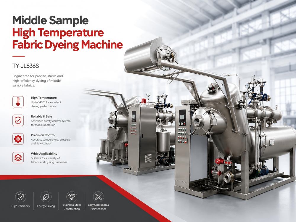 TY-JL636S middle sample high temperature fabric dyeing machine