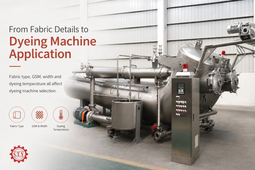 Fabric type affects dyeing machine application for velvet and fleece fabrics