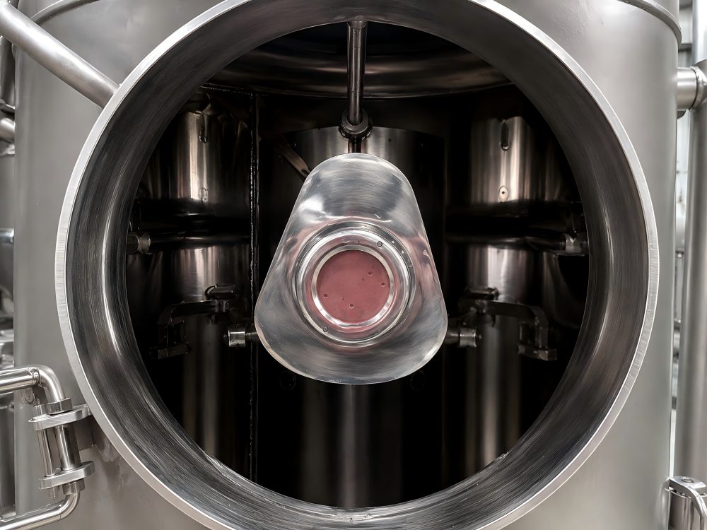 Inside spray structure of GSH-1-60 high temperature dyeing machine