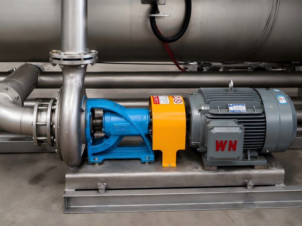 Main circulation pump of overflow jet fabric dyeing machine