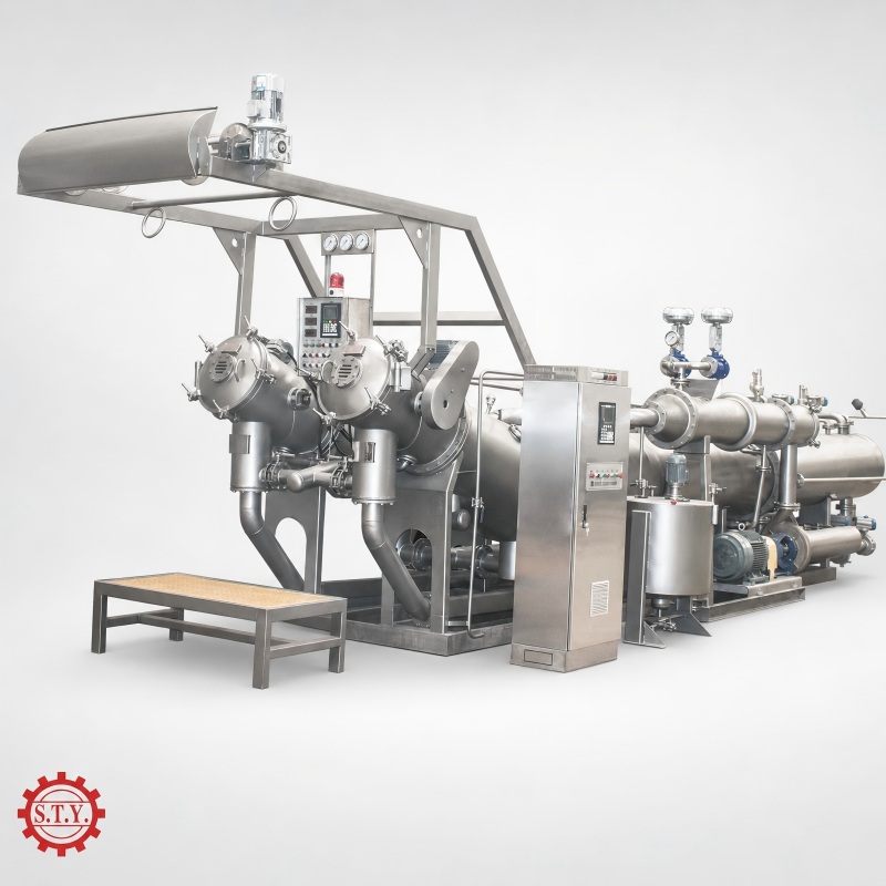 TY-JL631 down-running long tube overflow jet fabric dyeing machine