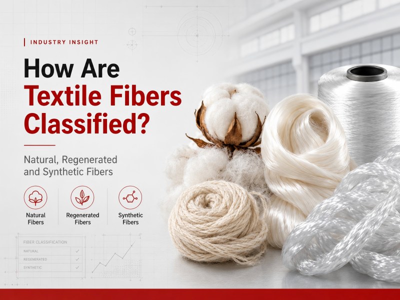 How are textile fibers classified?