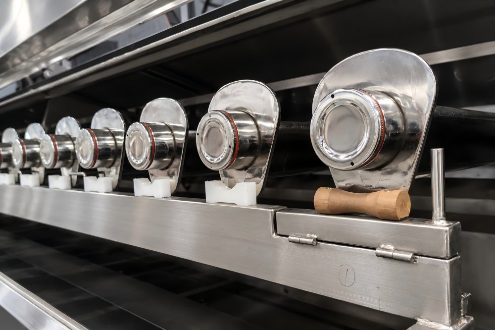 spray pipe detail of SH-40-150 hank yarn dyeing machine